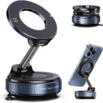 Foldable Magnetic Car Phone Holder | 360° Rotating Suction Mount, Universal - Image 8