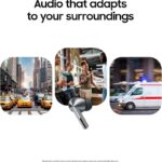 Samsung Galaxy Buds 3 Pro | BLACK | ANC Wireless Bluetooth Earbuds with Adaptive AI & Immersive Sound - Image 3