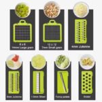 16-in-1 Mandoline Slicer & Vegetable Chopper | Multifunctional Food Cutter & Grater - Image 4