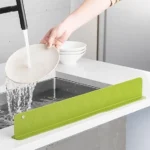 Large Size Silicone Sink Splash Guard Set | Non-Slip Water Barrier with Strong Suction Cups for Kitchen & Bathroom Use - Image 2