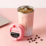 Smart Temperature Coffee Mug | 17oz Insulated Stainless Steel Travel Mug with Leakproof Lid - Image 3