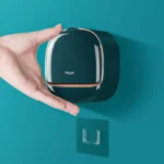 Dark Green | Self-Adhesive Wall-Mounted Luxury Soap Holder with Lid and Drainage Tray - Image 8