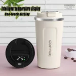 Smart Temperature Coffee Mug | 17oz Insulated Stainless Steel Travel Mug with Leakproof Lid - Image 7